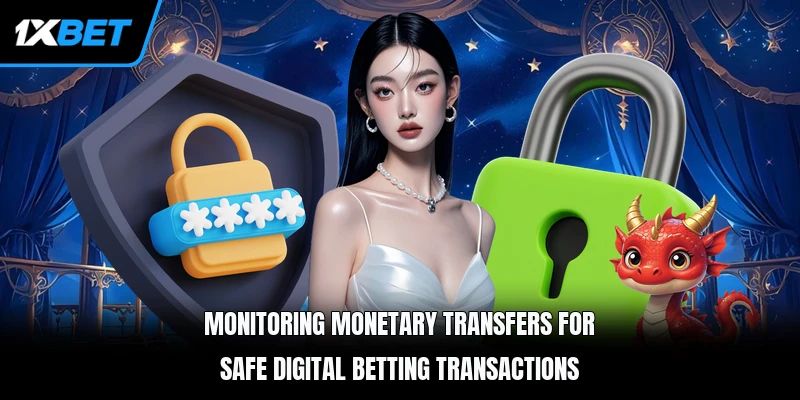 Monitoring monetary transfers for safe digital betting transactions