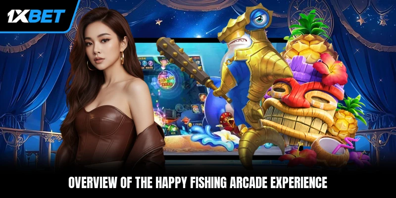 Overview of the Happy Fishing arcade experience