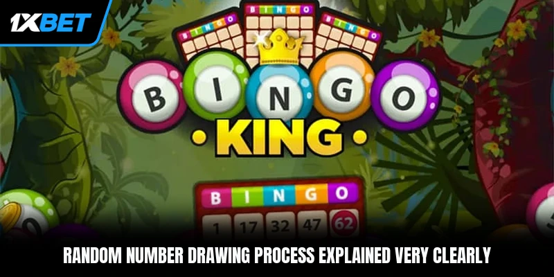 Random number drawing process explained very clearly