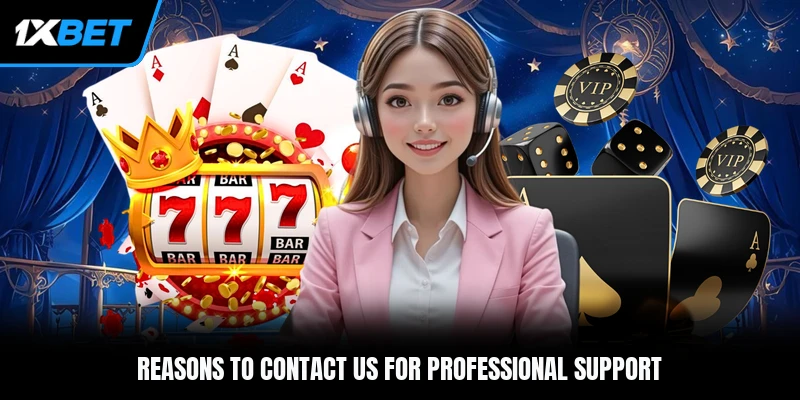 Reasons to contact us for professional support
