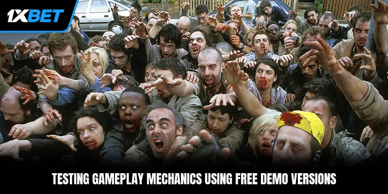 Testing gameplay mechanics using free demo versions
